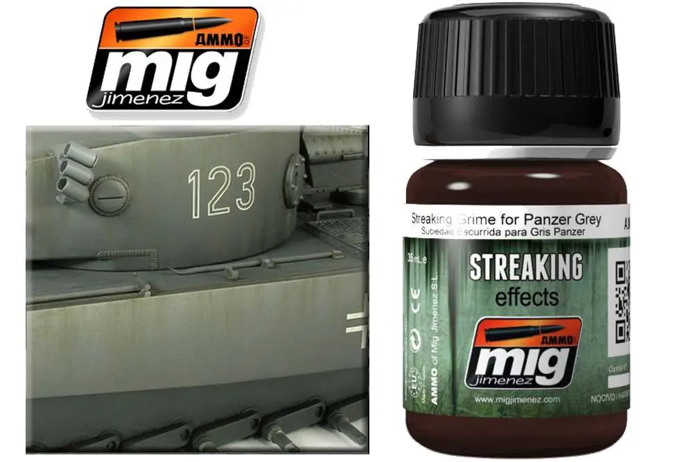 Streaking Grime Panzer Grey A.mig 1202 - Figurine